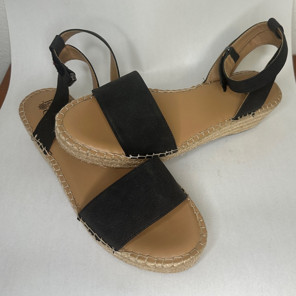 Black Ankle Sandals